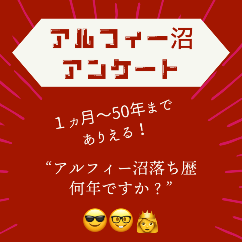 アルフィーファン歴何年ですか？アンケート