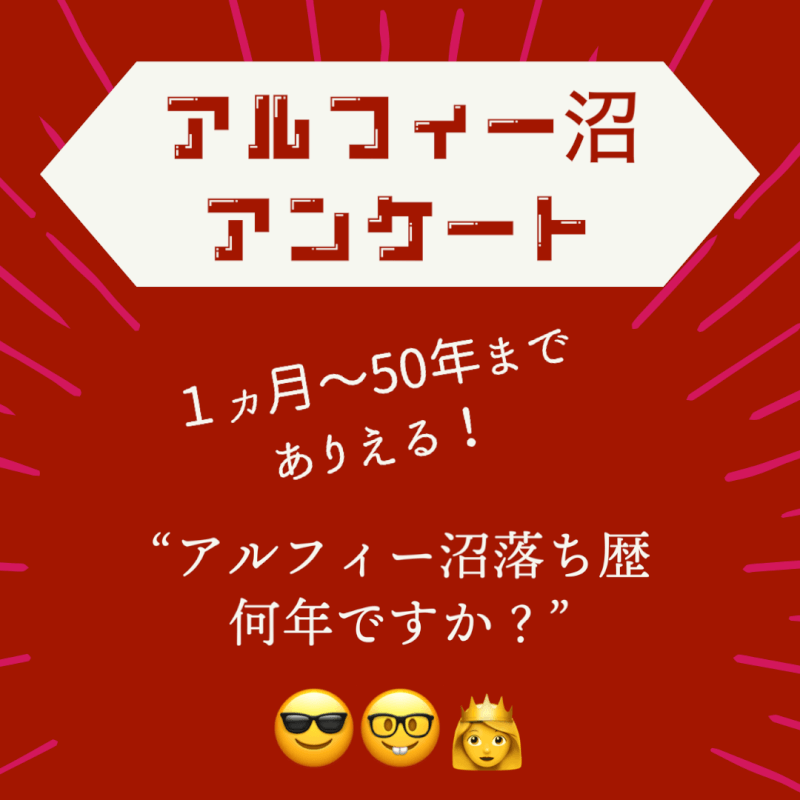 アルフィーファン歴何年ですか？アンケート